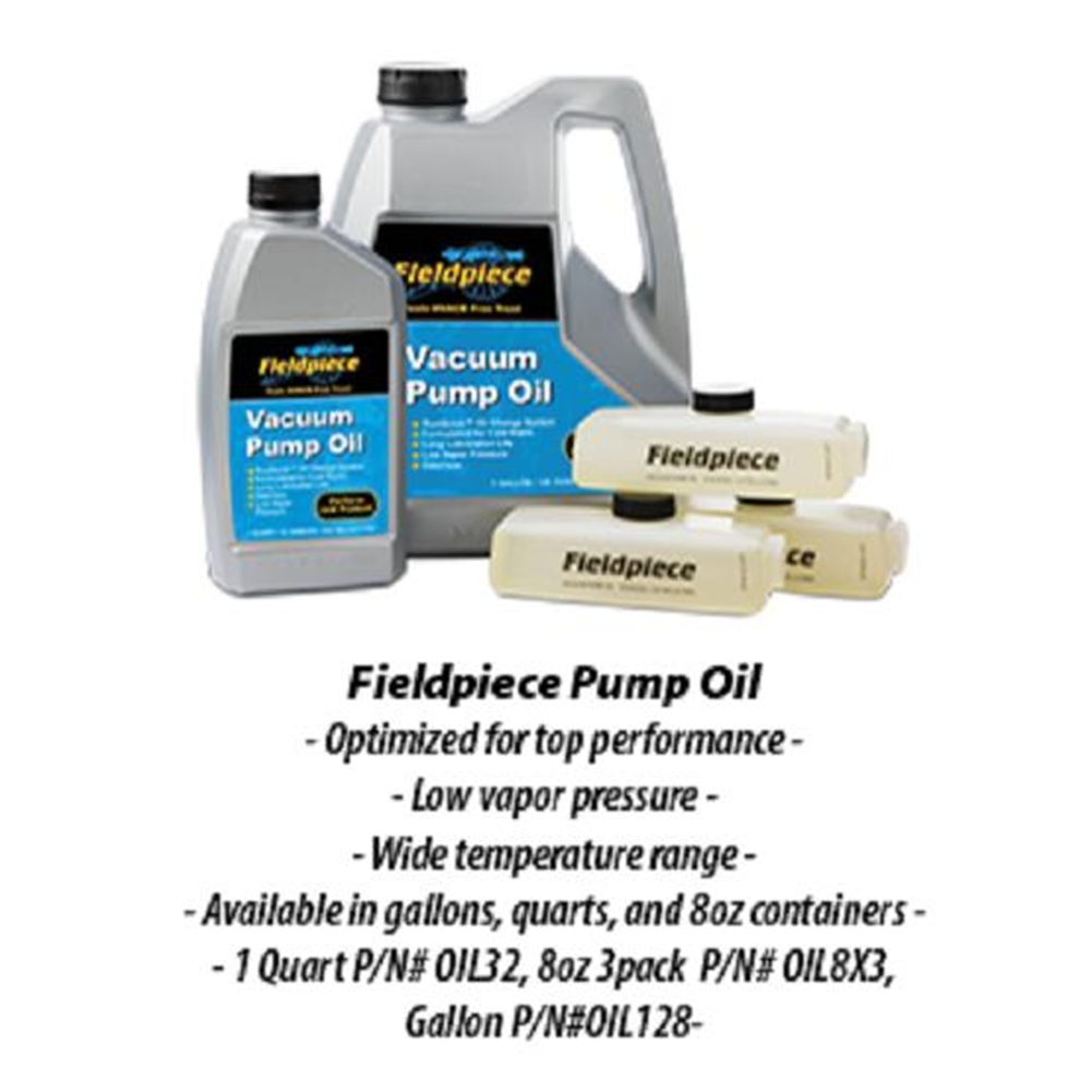 Fieldpiece High Grade Vacuum Pump Oil - hvac shop