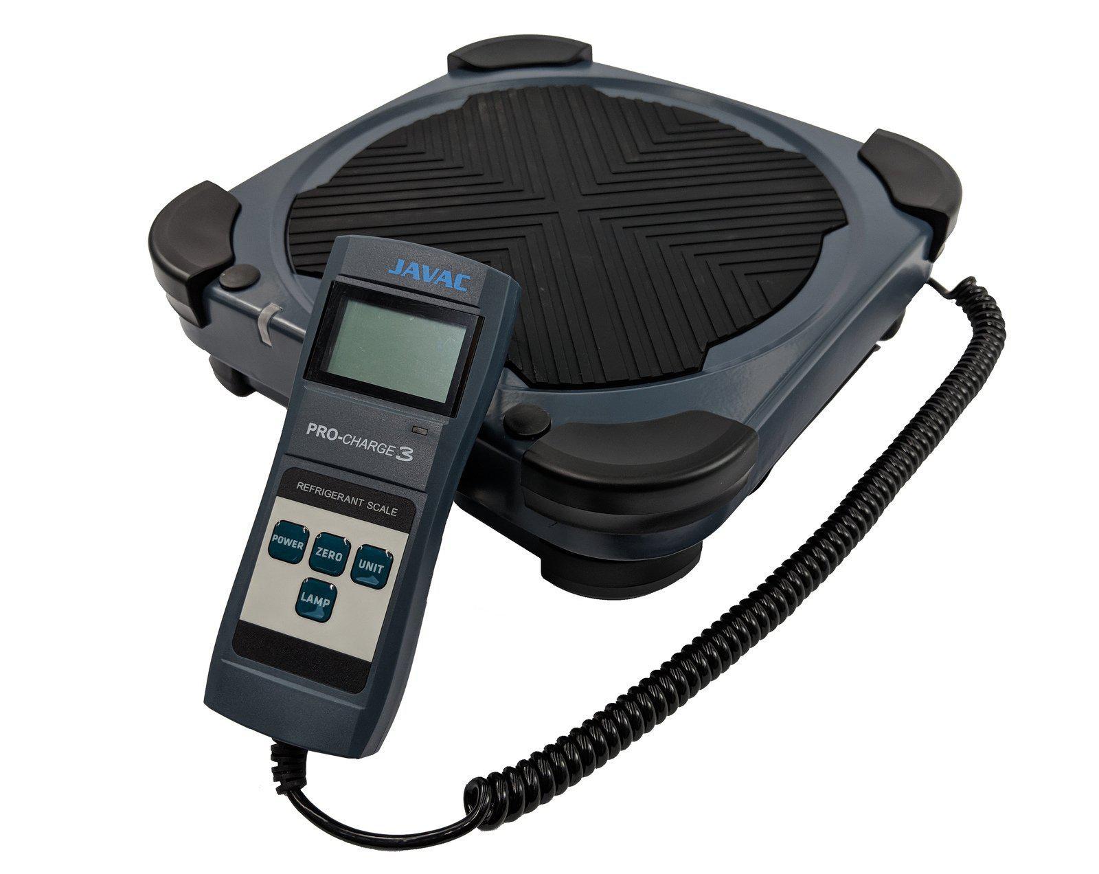 Javac Pro Charge 3 100kg Digital Refrigerant Scales - C12626 hvac shops