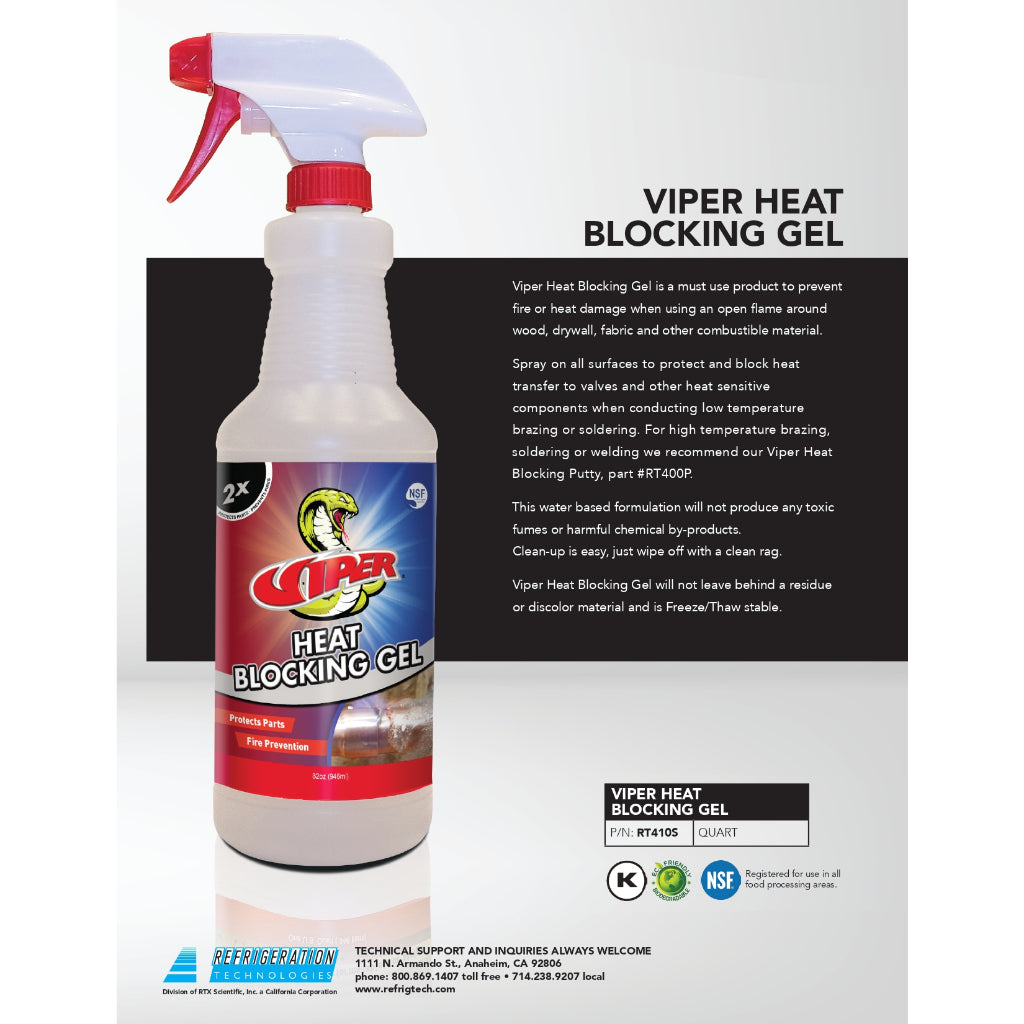 Viper Heat Blocking Gel 946ml RT410S